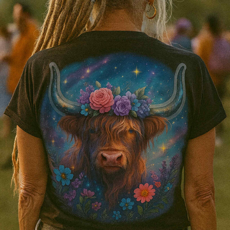 Cosmic Highland Cow