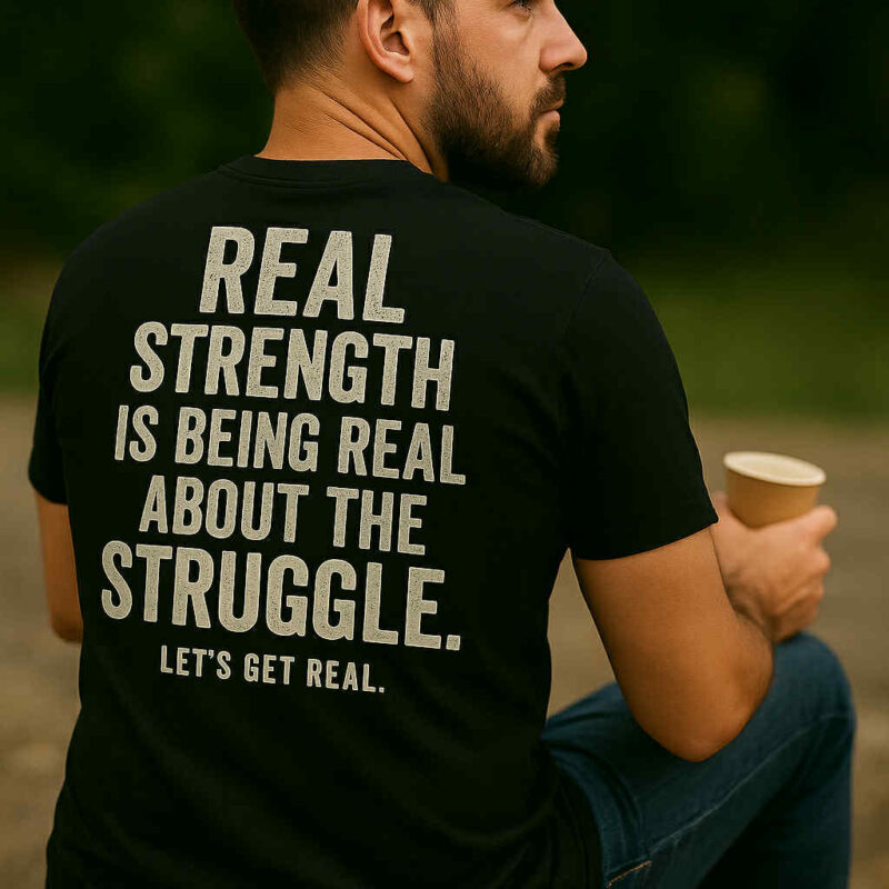 Real Strength Is Being Real About The Struggle.