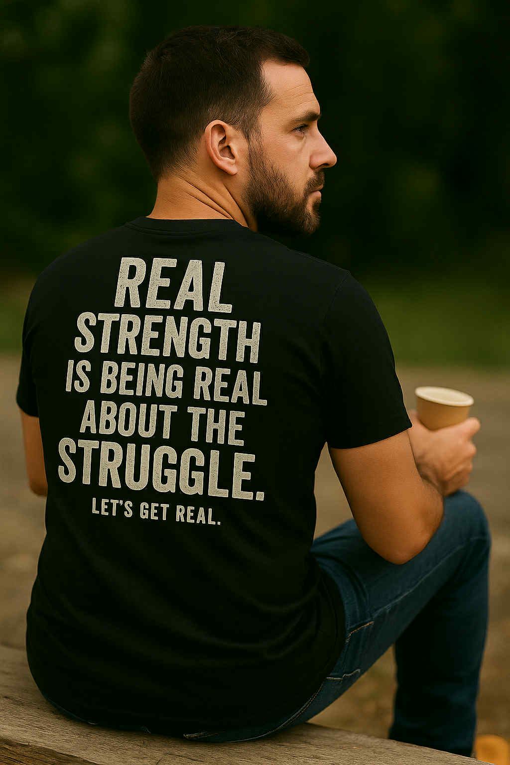 Real Strength Is Being Real About The Struggle.