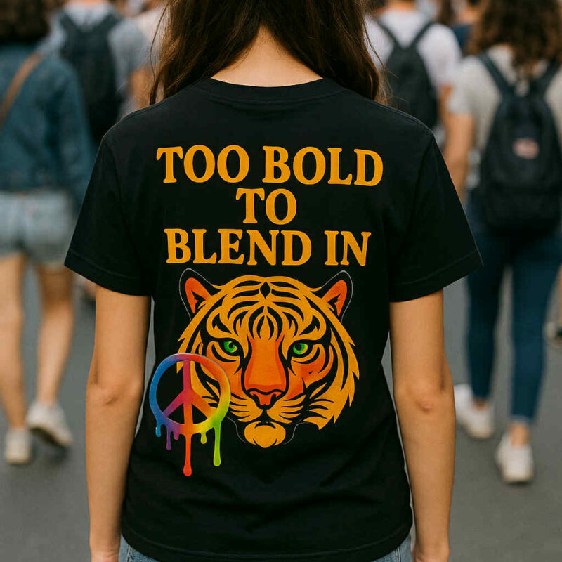 Too Bold To Blend In