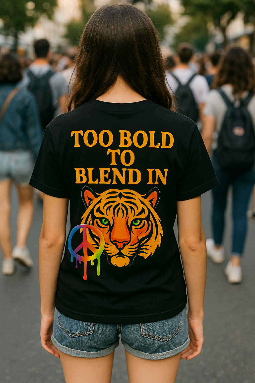 Too Bold To Blend In