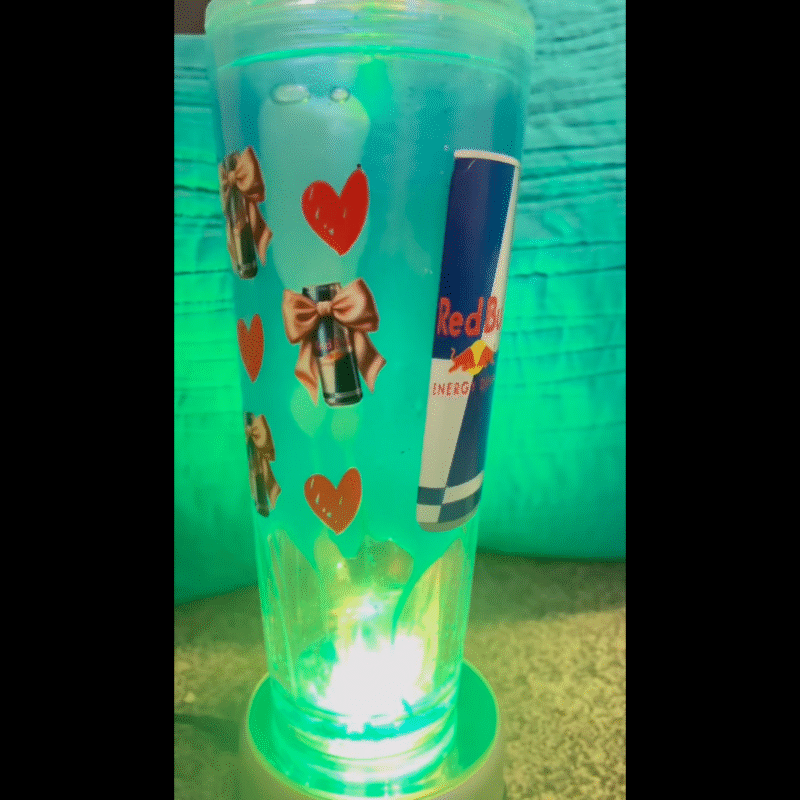 Red Bull Snow-Globe Tumbler