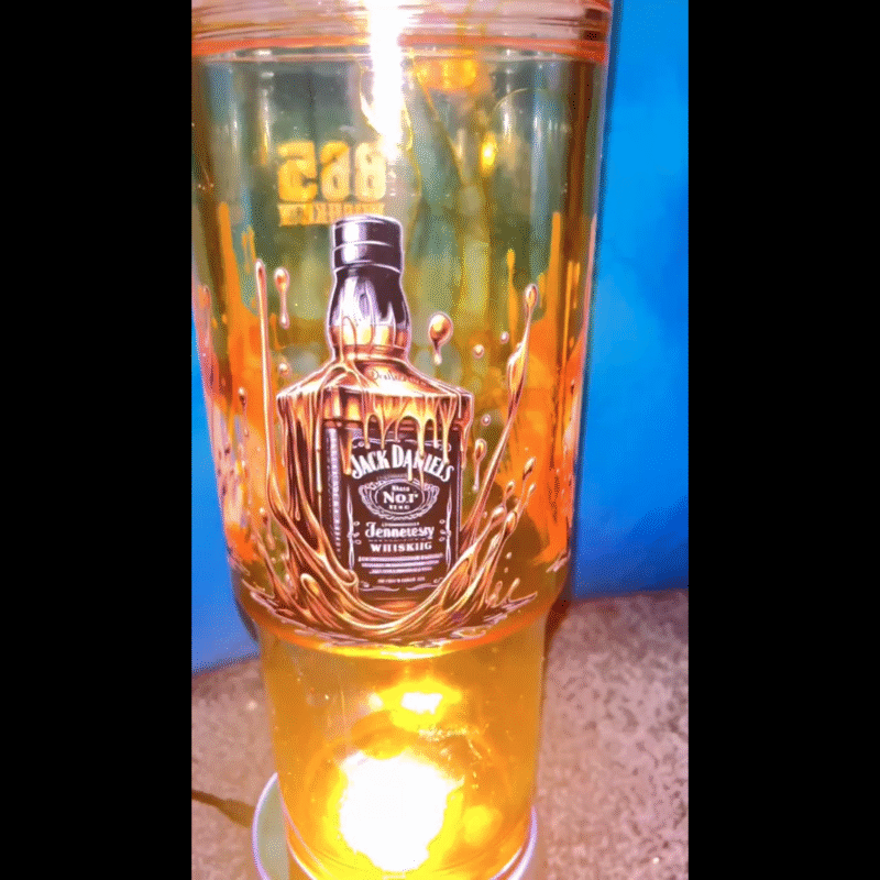 Jack Daniels Lava Lamp
