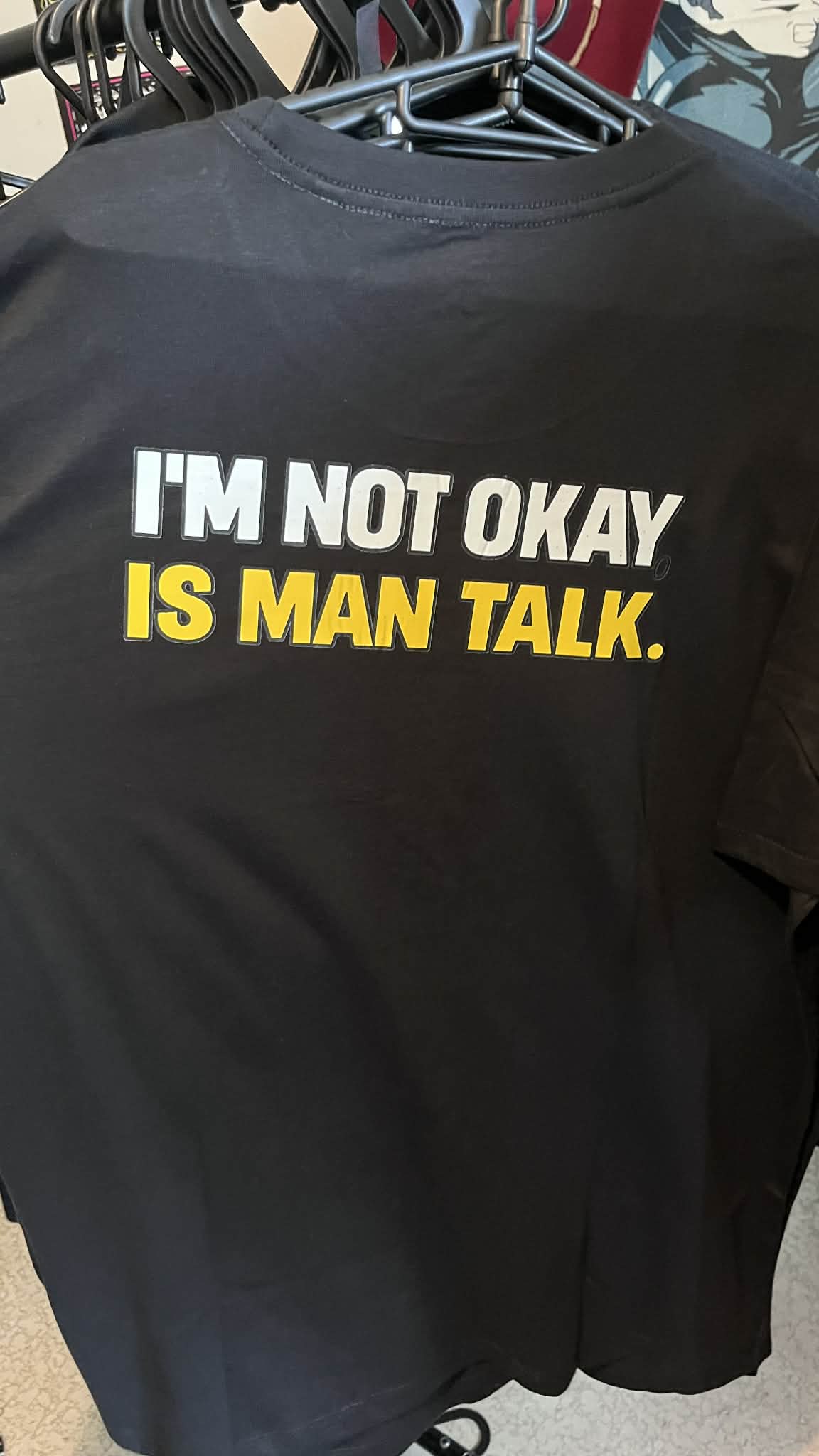 I'm Not Okay Is Man Talk