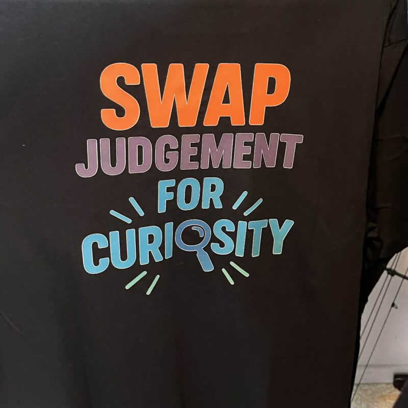 Swap Judgement For Curiosity