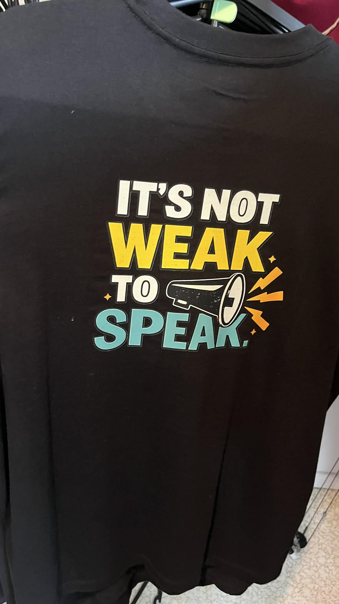 It's Not Weak To Speak