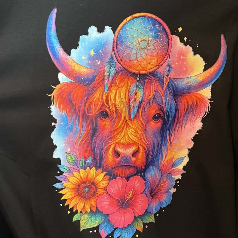Cosmic Highland Cow