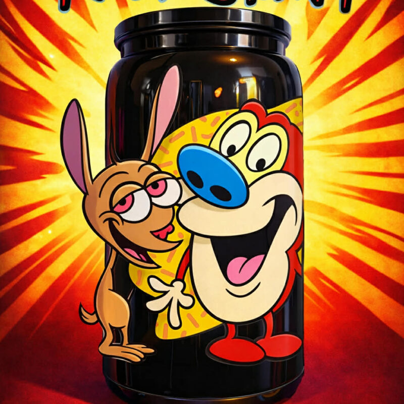 Ren & Stimpy Custom Tumbler